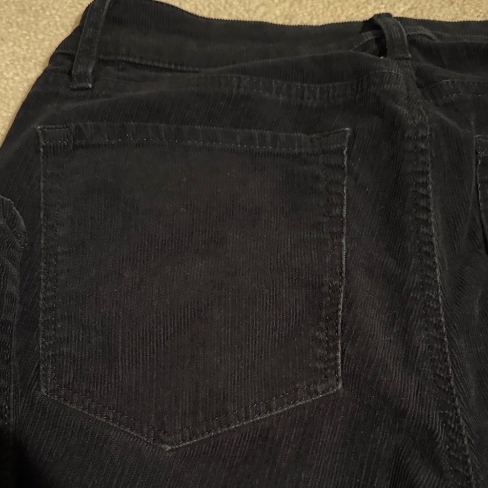 LOFT Midnight Corduroy Curvy Straight Jeans - Picture 7 of 9